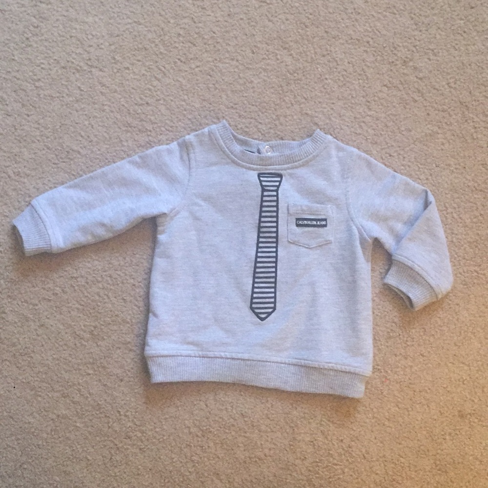 Calvin Klein Sweatshirt - Baby Boy 3/6 Months